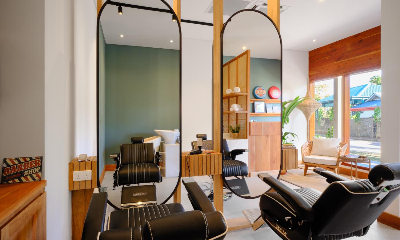 hair salon room